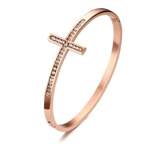 Chapelet Catholique Bracelet Croix En Acier Inoxydable Bijoux