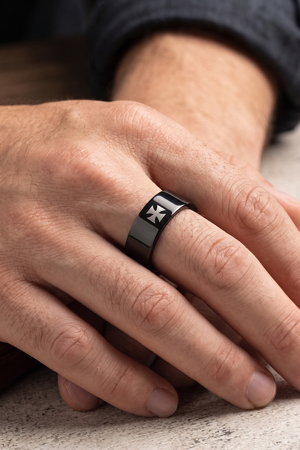 Bague Croix De Malte