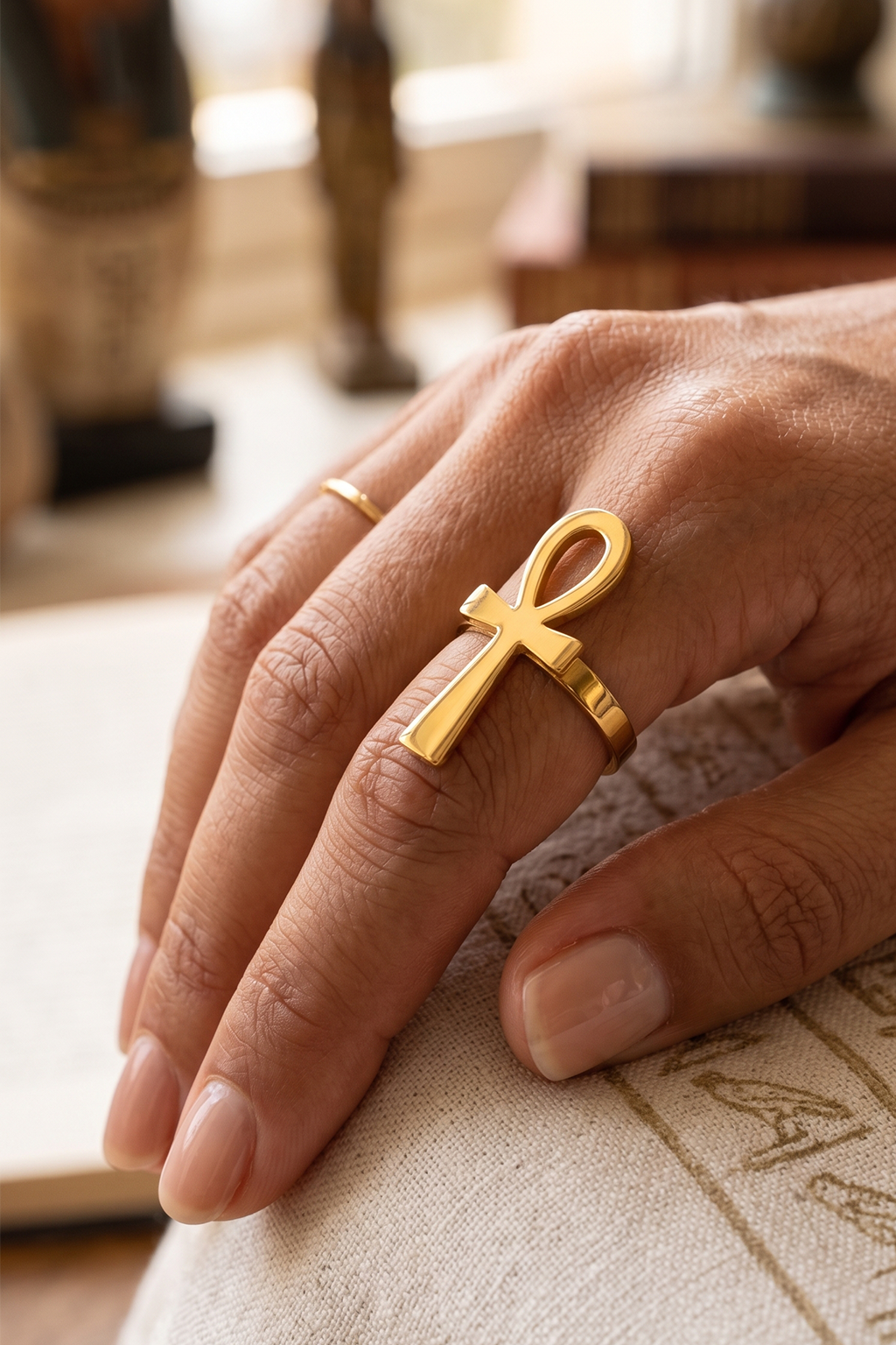 Bague Croix De Vie - Boutique Chretienne