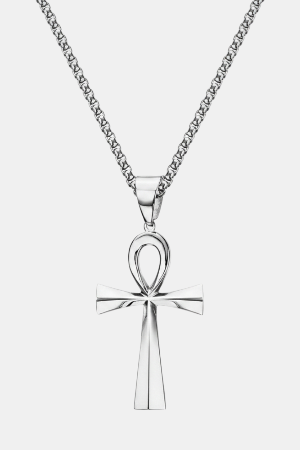 Collier Croix Egyptienne Symbole De Vie Argent