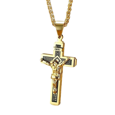 Collier Croix Homme Crucifix