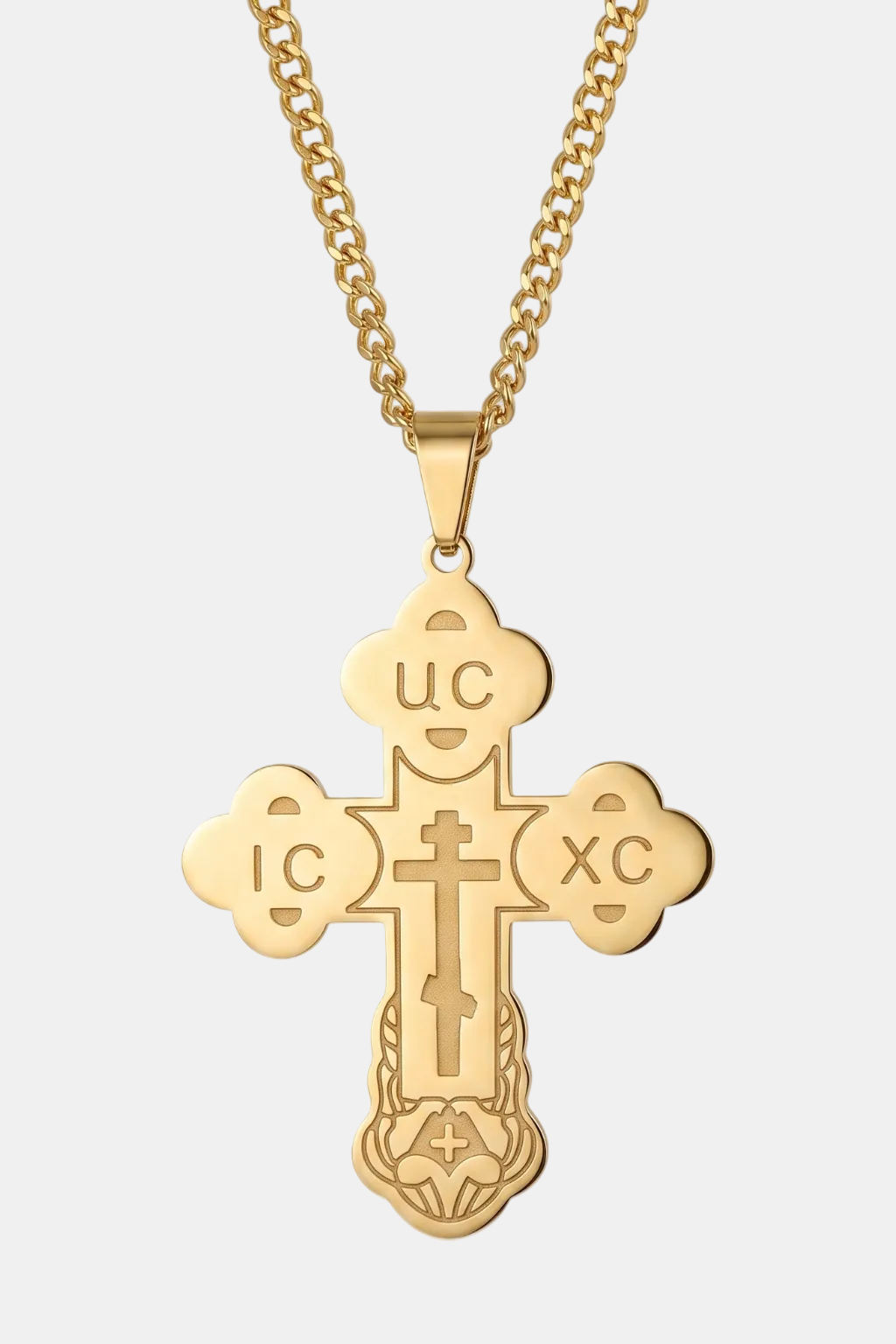 Collier Croix Orthodoxe - Boutique Chretienne