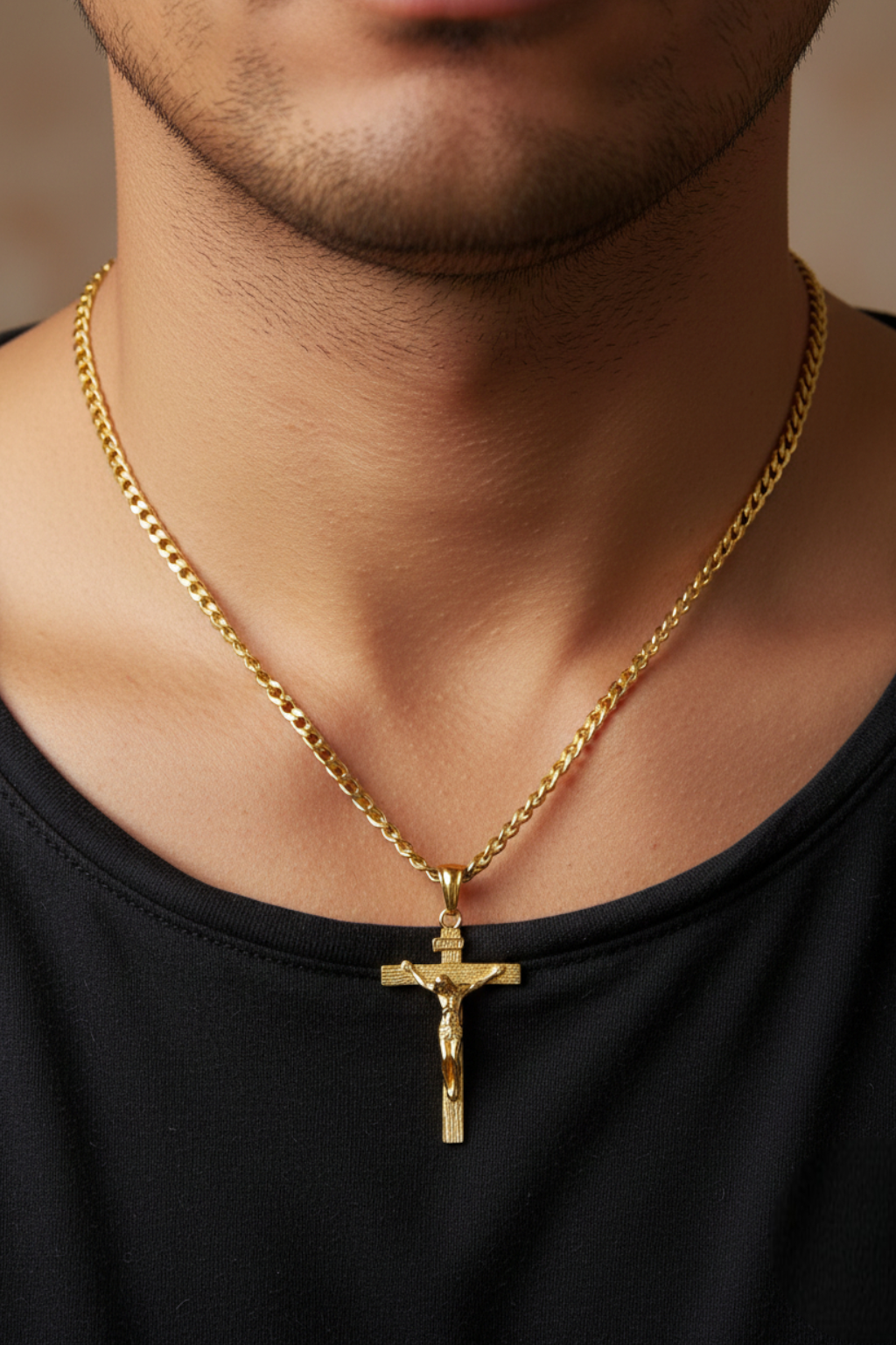Collier Jésus INRI Croix