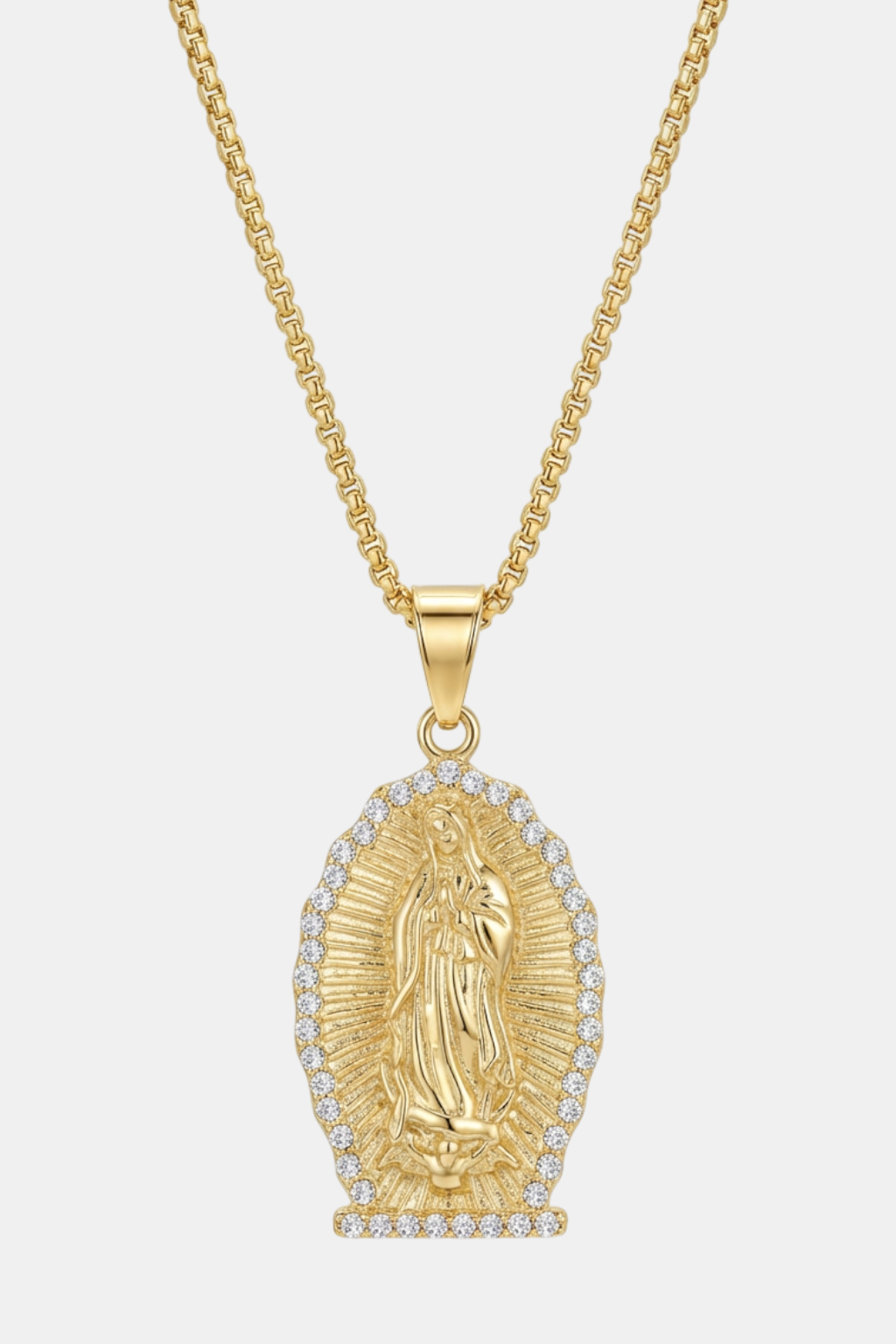 Colar Religioso<br> Pendente Virgem Maria