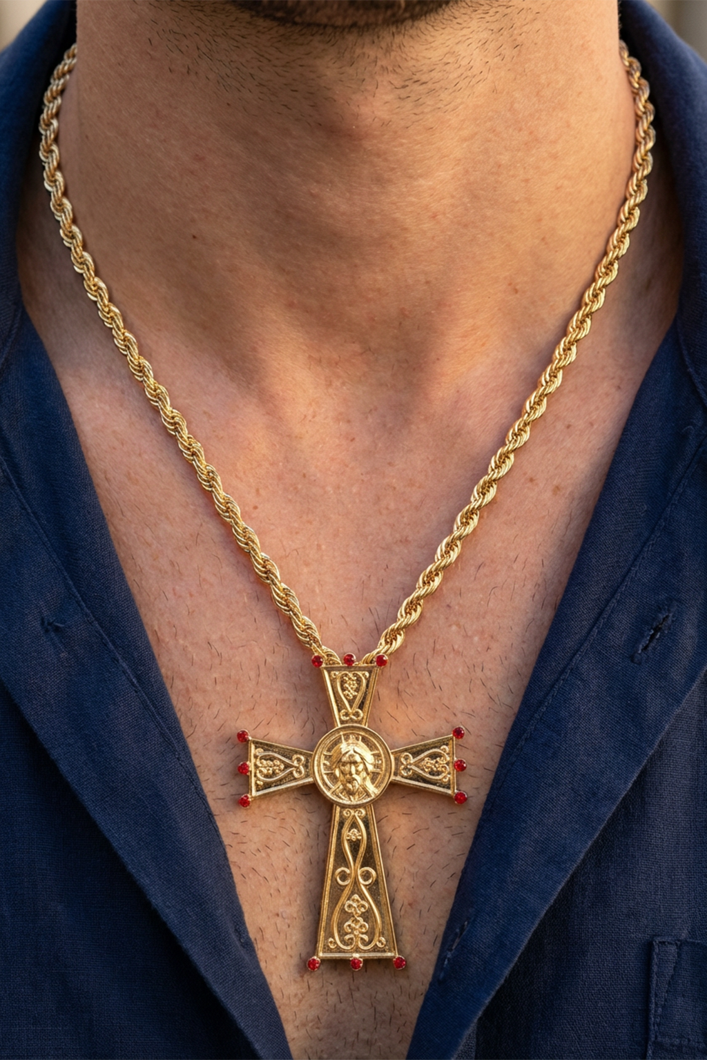 Croix Orthodoxe Saint Nicolas