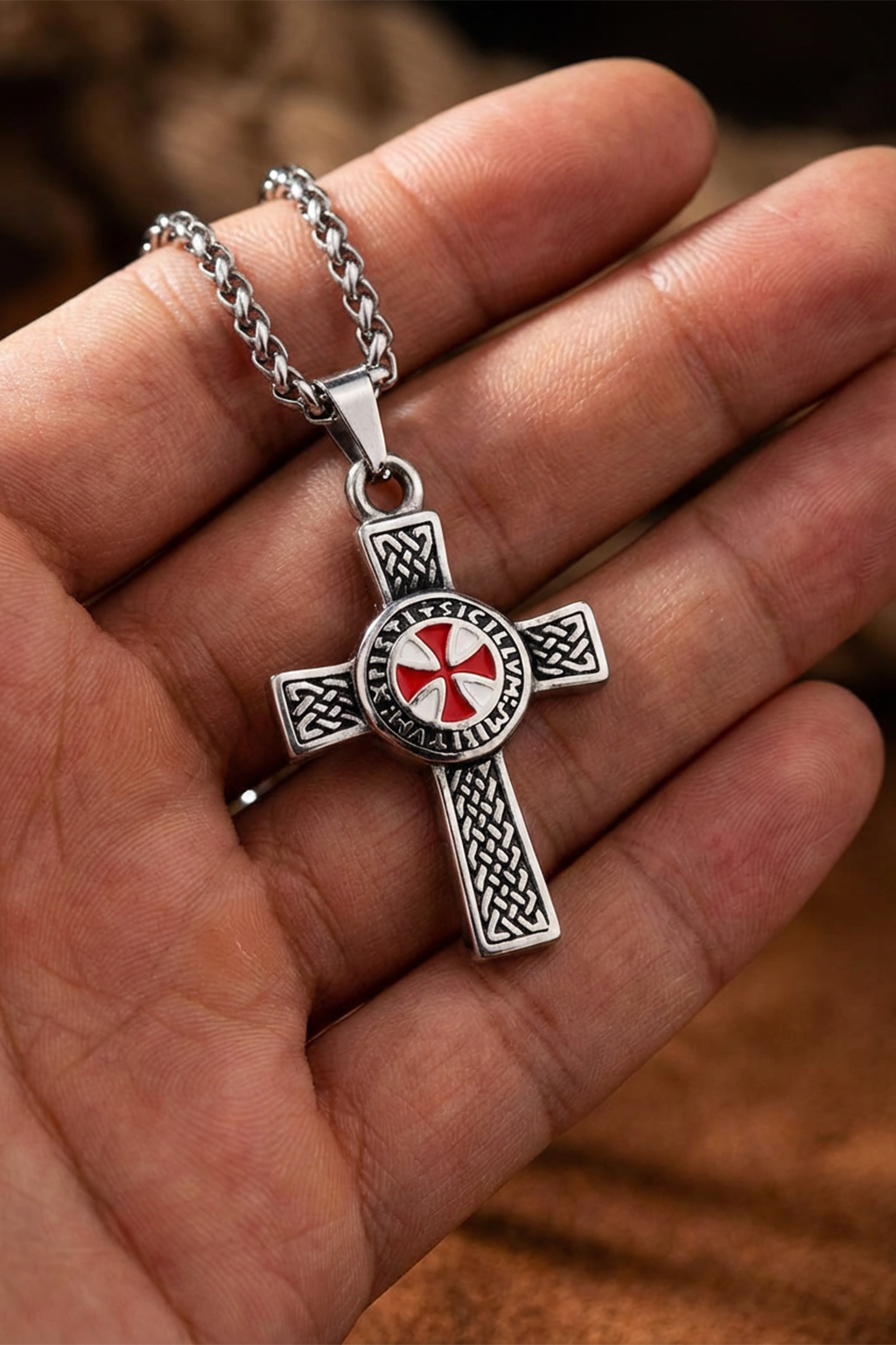 Pendente cruz dos templários