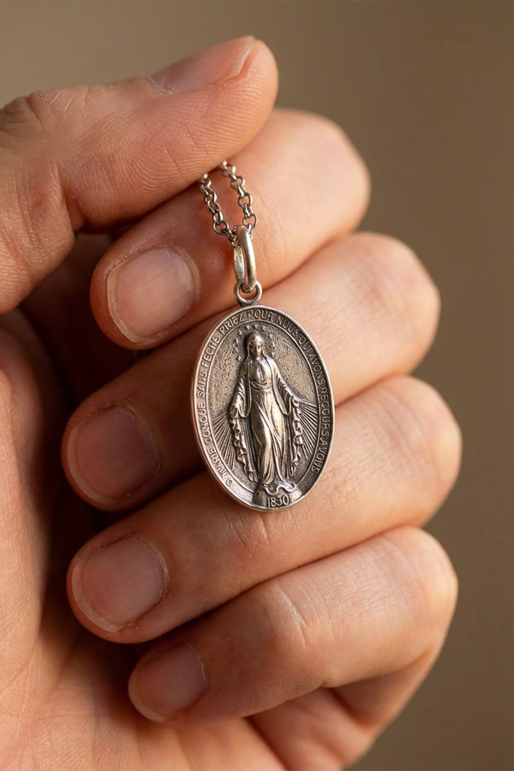 Pendentif Vierge Miraculeuse