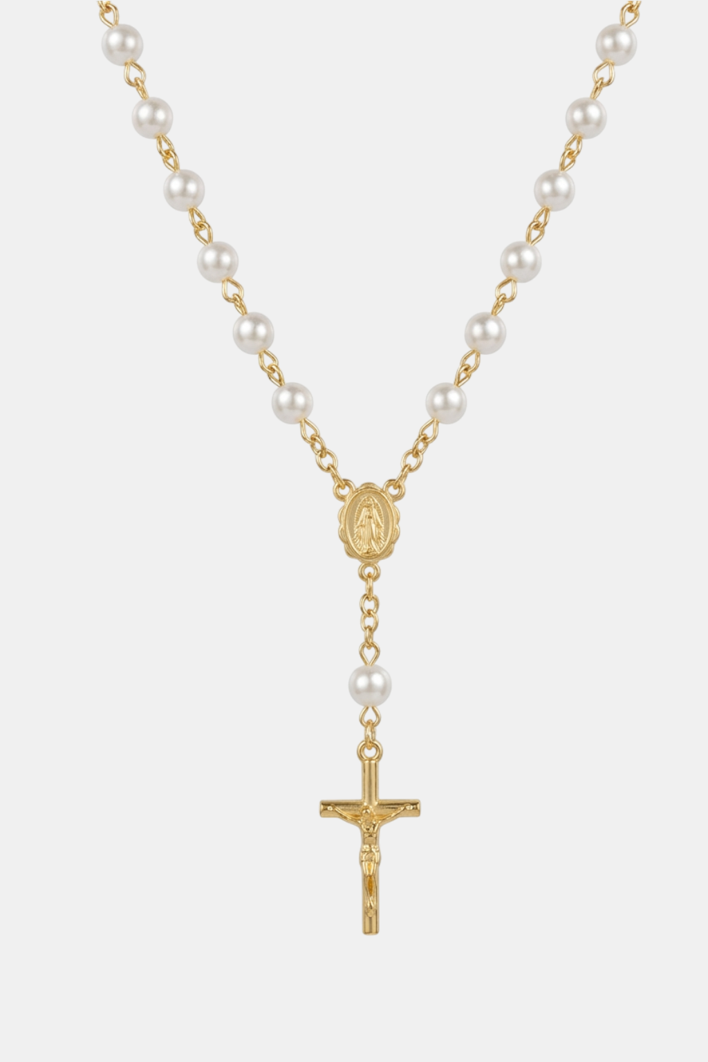 четки из перламутра и золота