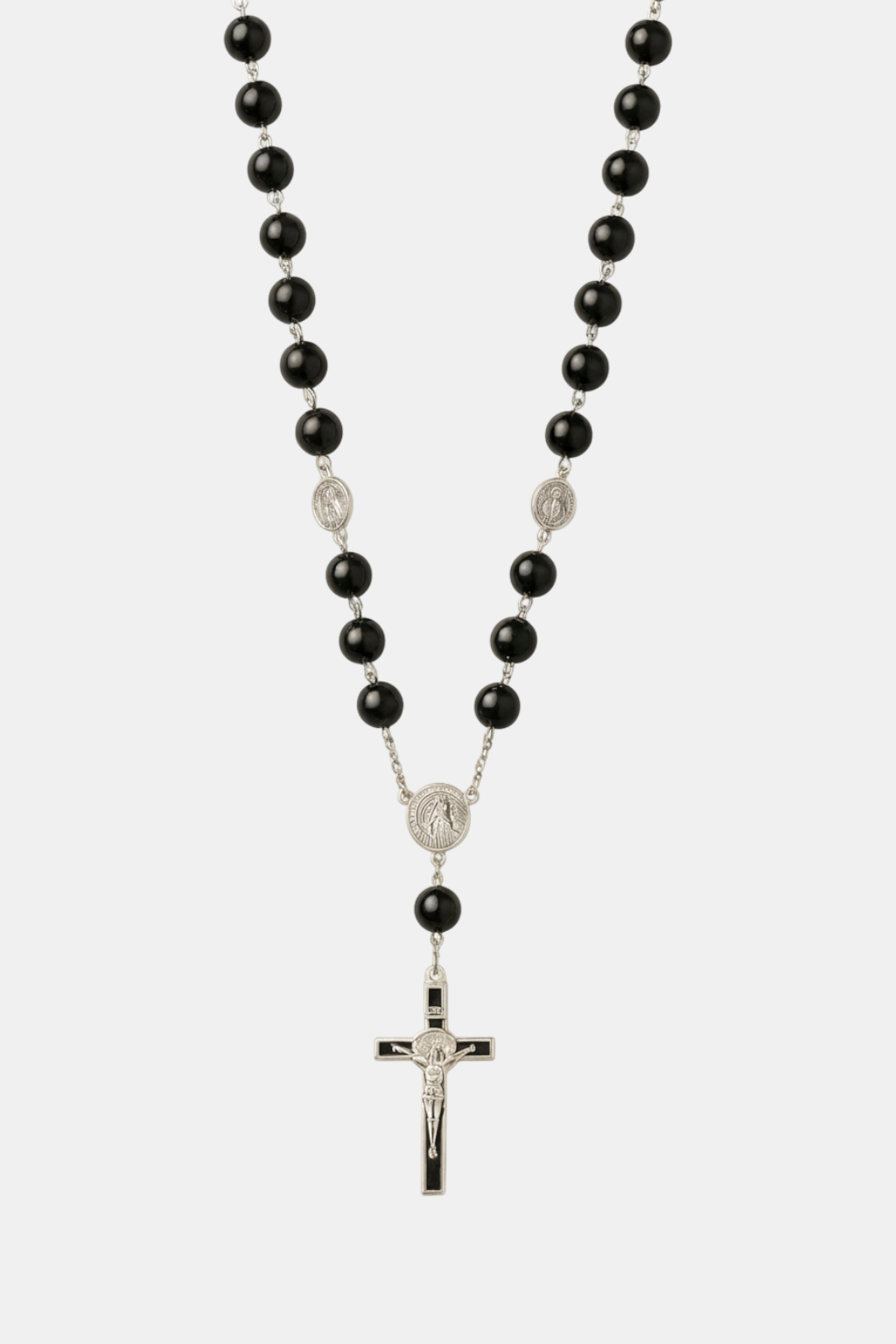 black pearl rosary