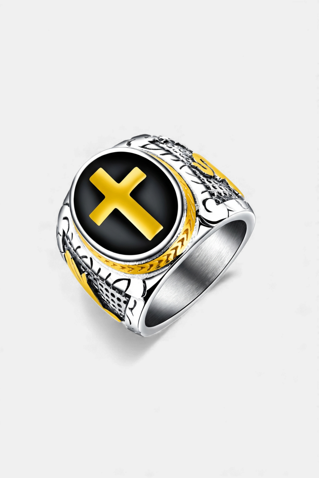 Bague Chevalière Sainte Croix