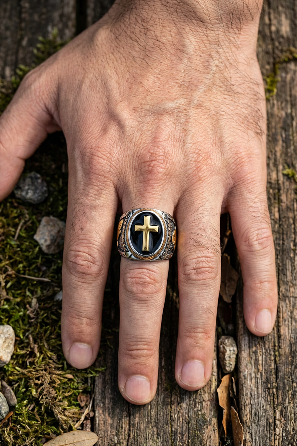 Anillo de sello<br> Santa Cruz