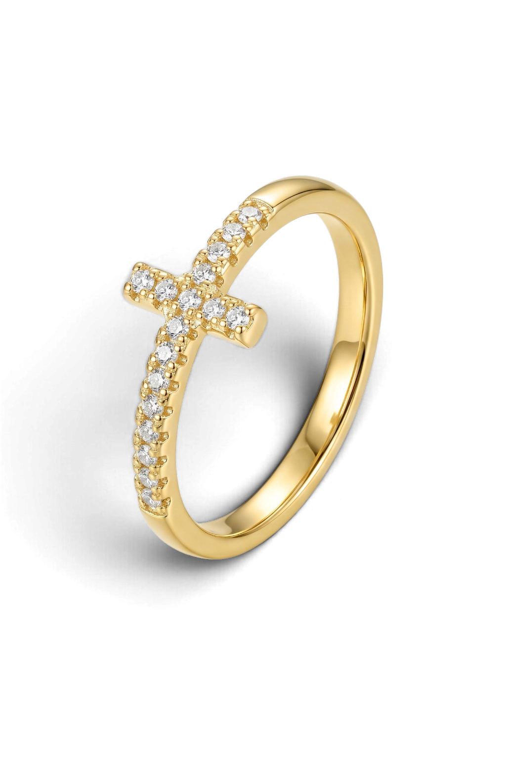 Bague Croix OR II - Boutique Chretienne