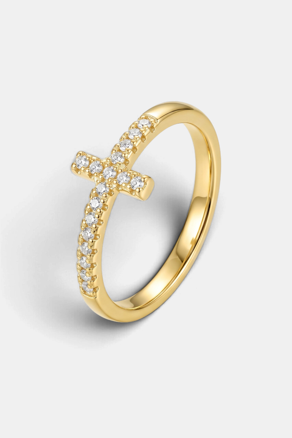Bague Croix OR II - Boutique Chretienne
