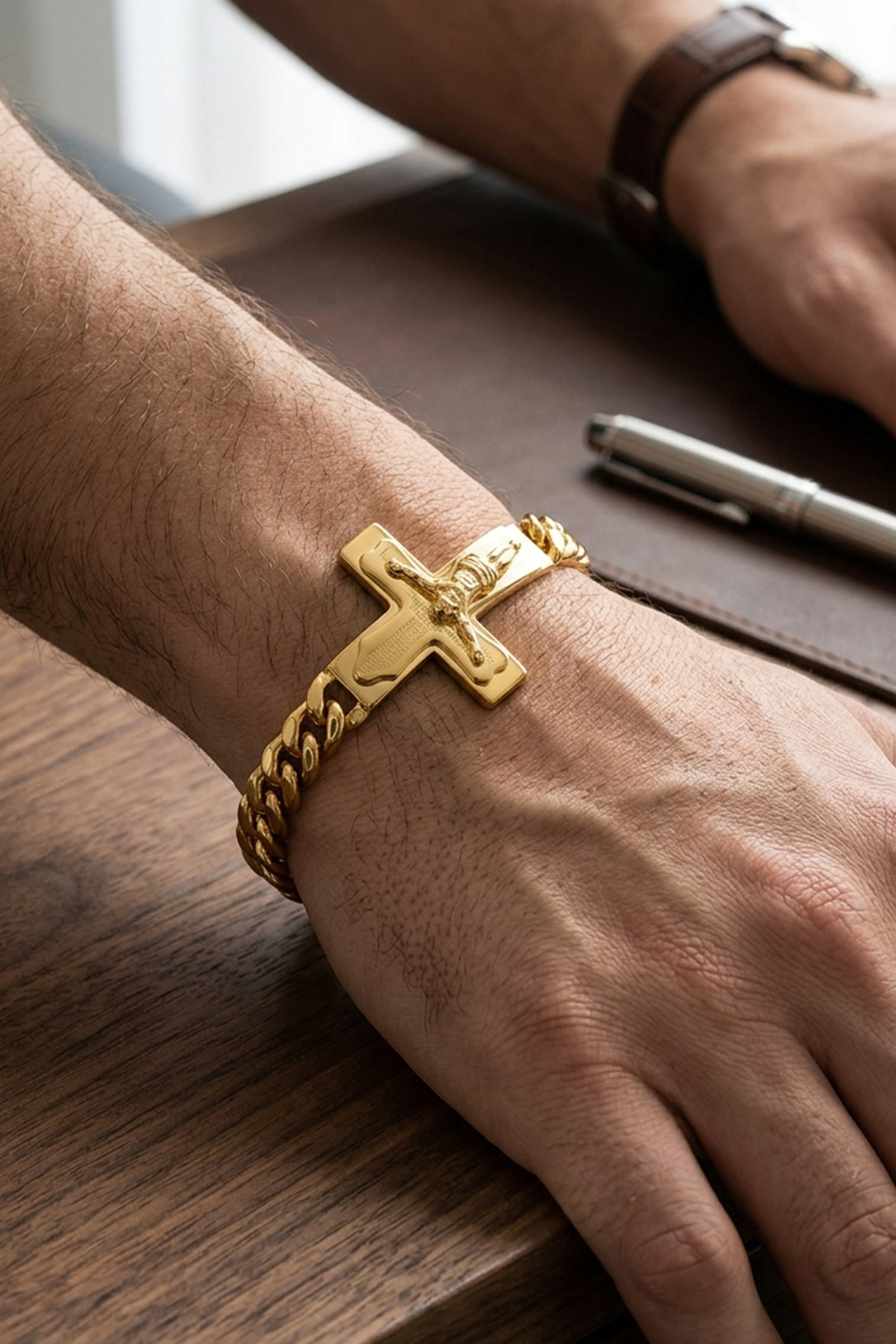Bracelet Croix Chrétienne Homme - Boutique Chretienne
