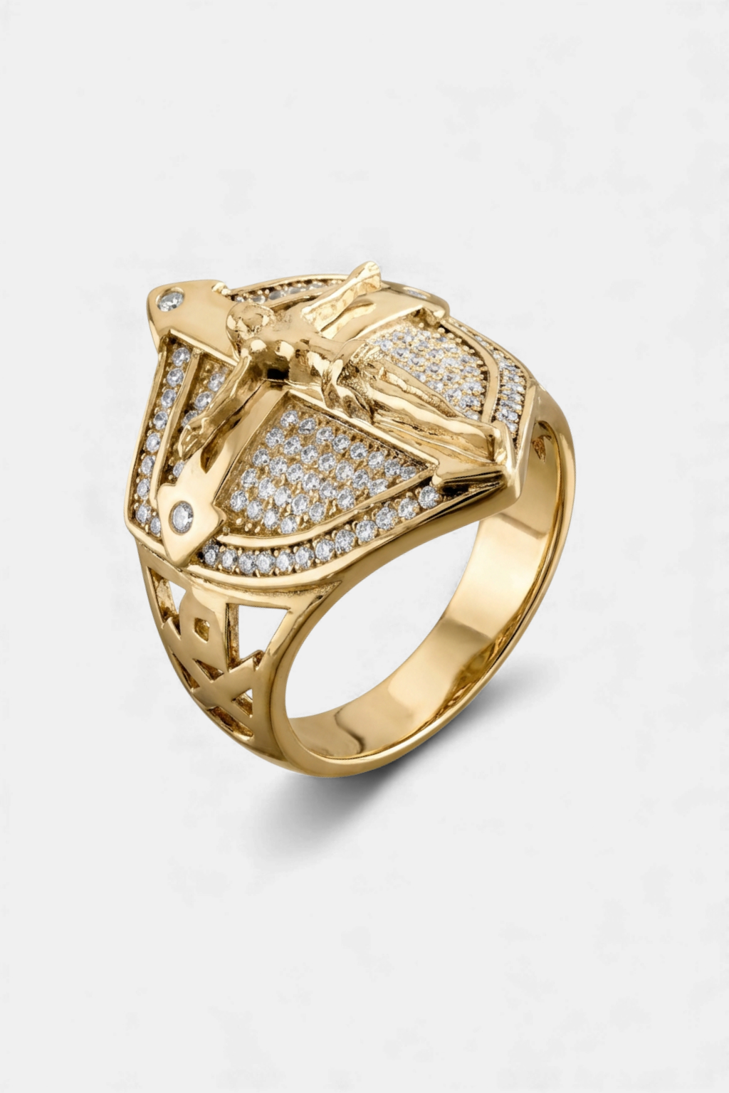 Chevalière Homem<br> Escudo Cristão