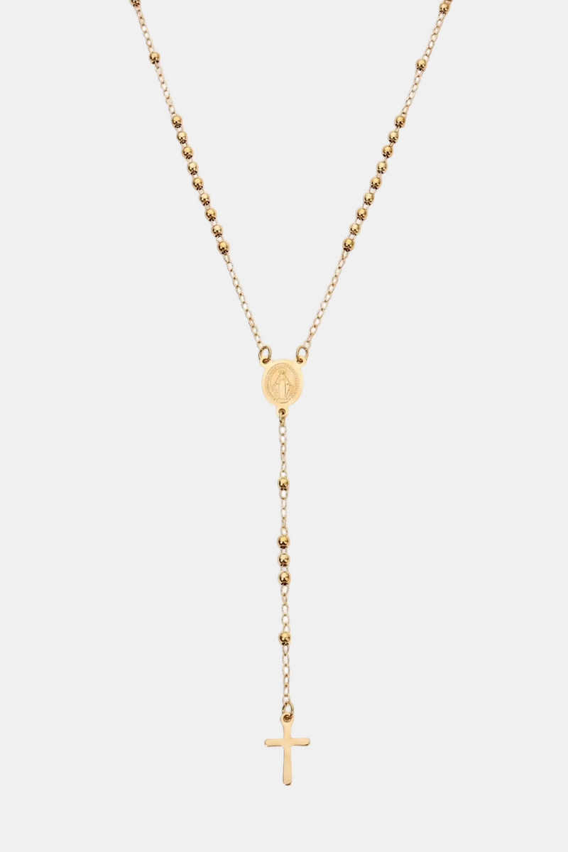 Collier Chapelet - Couleur OR - Boutique Chretienne