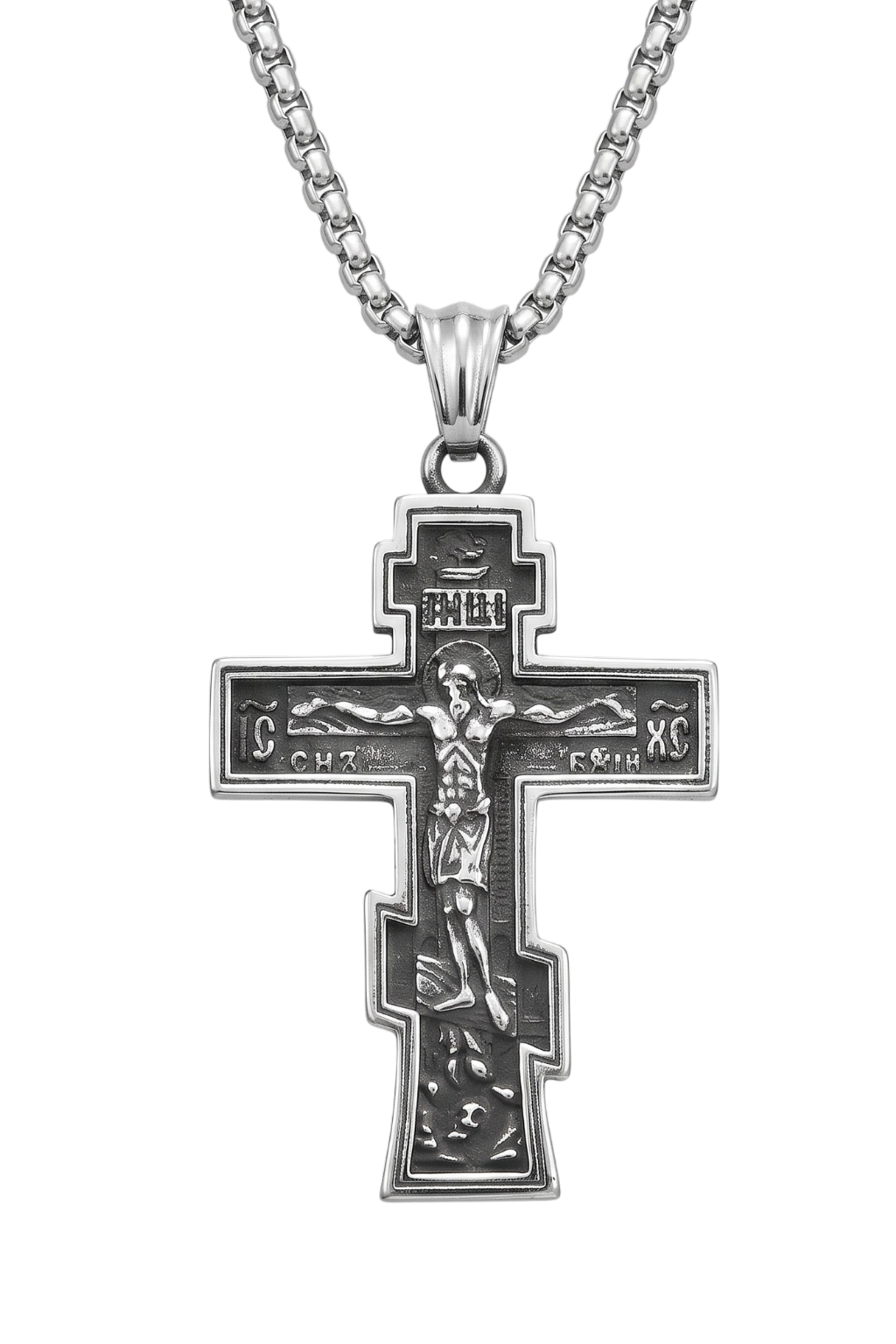 Collier Croix CRUCIFIX - Boutique Chretienne