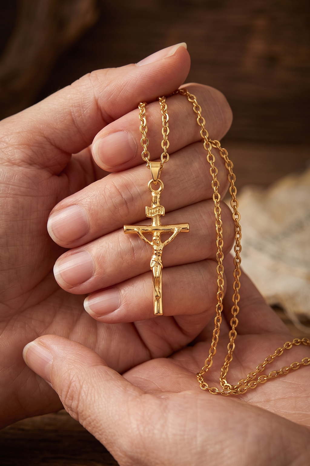 Collier Croix De DIEU - Boutique Chretienne