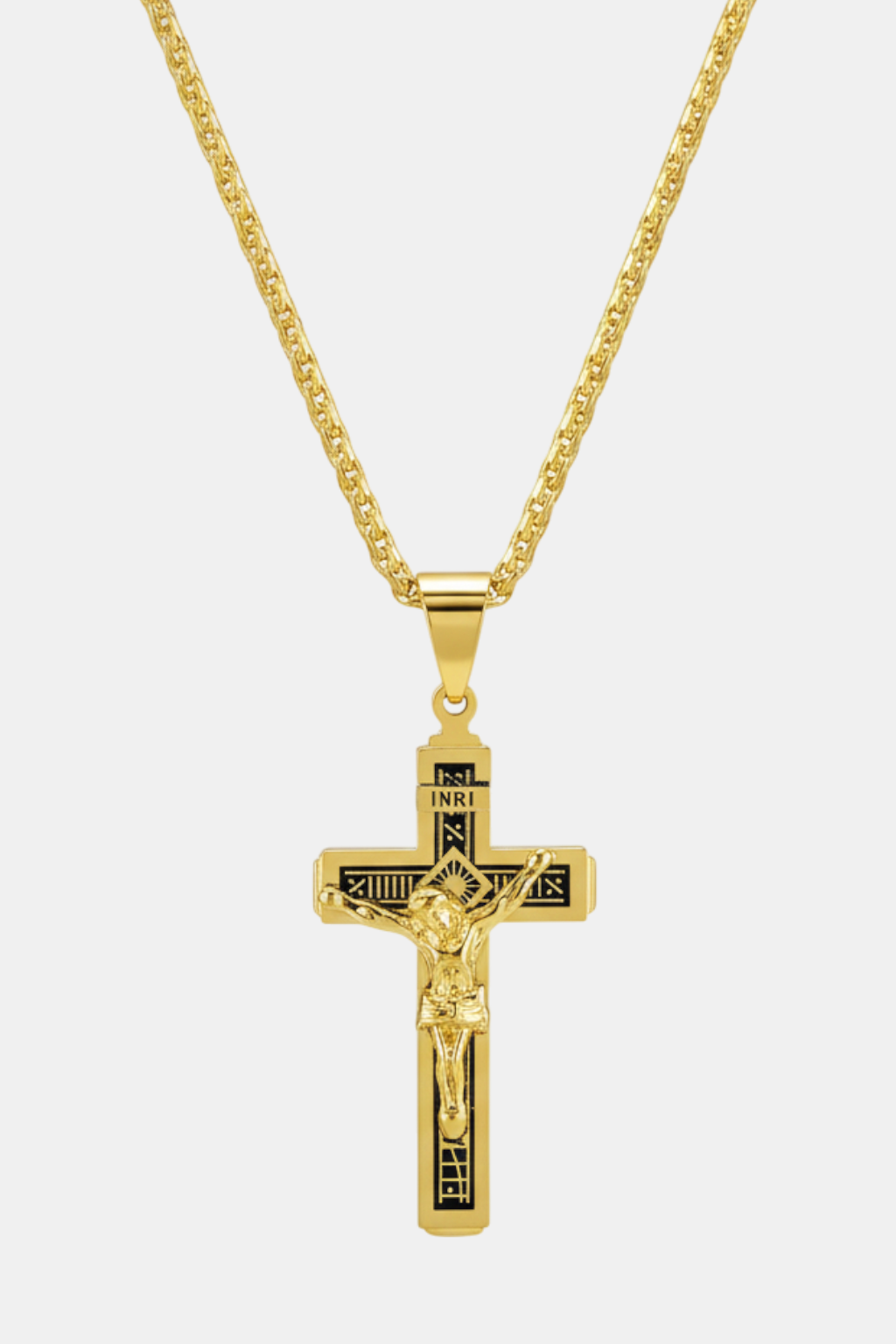 Collier Croix  Crucifix INRI