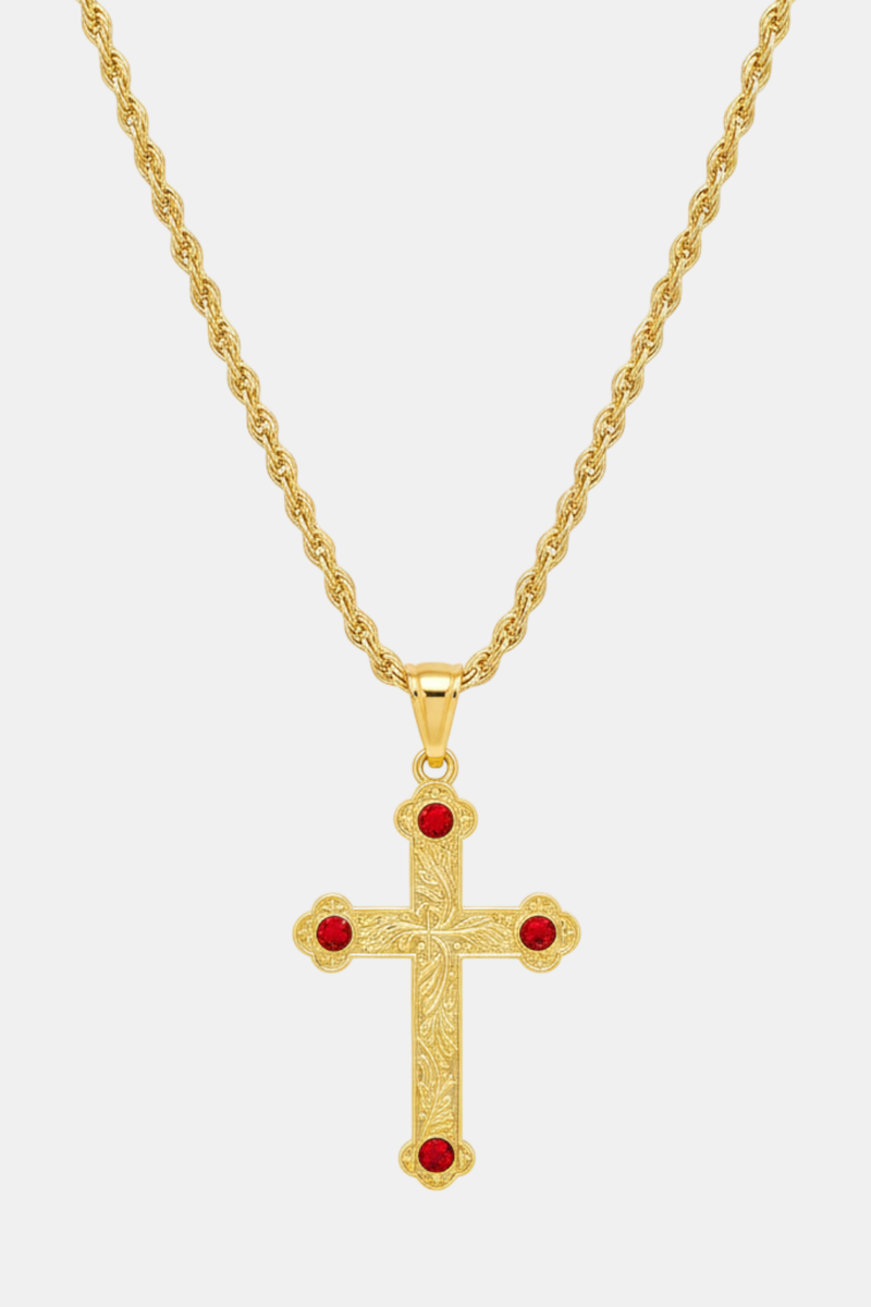 Collier Croix Orthodoxe (Z.R)