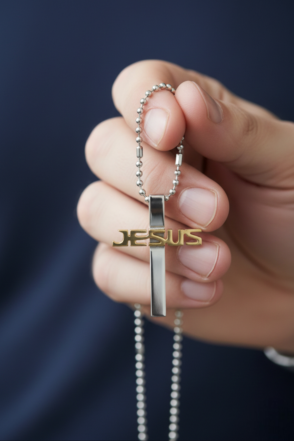 Collar Cruz <br> Collar Nombre Jesús