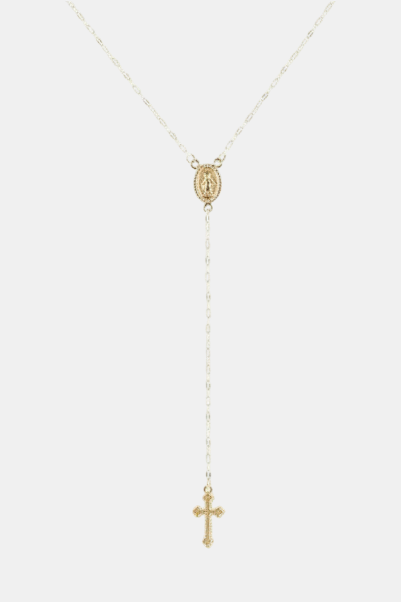 Collier Croix - Religieuse Or