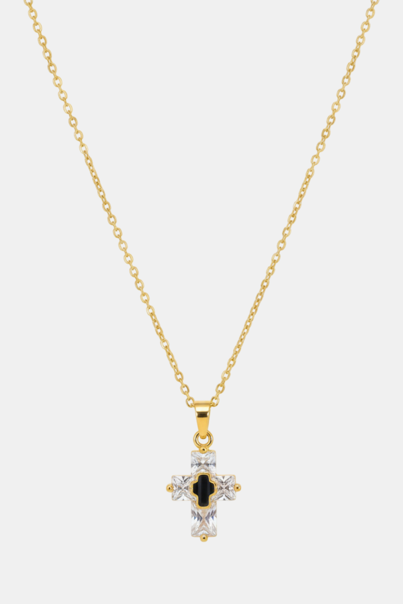 Collier Croix Femme - Classique