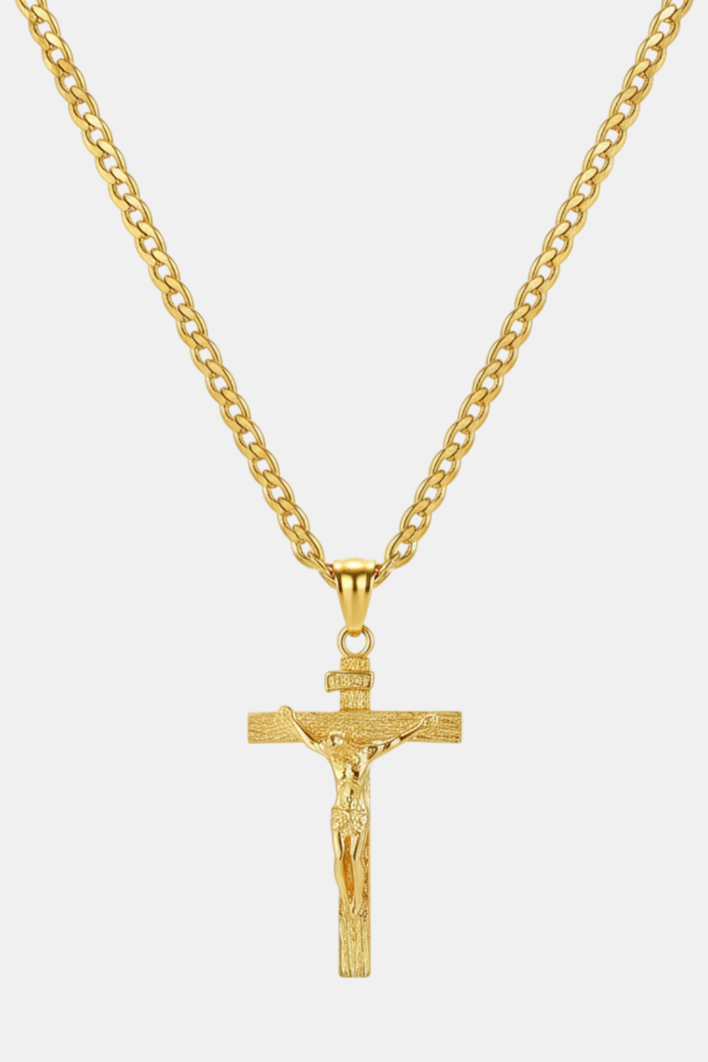 Collier Jésus  INRI Croix