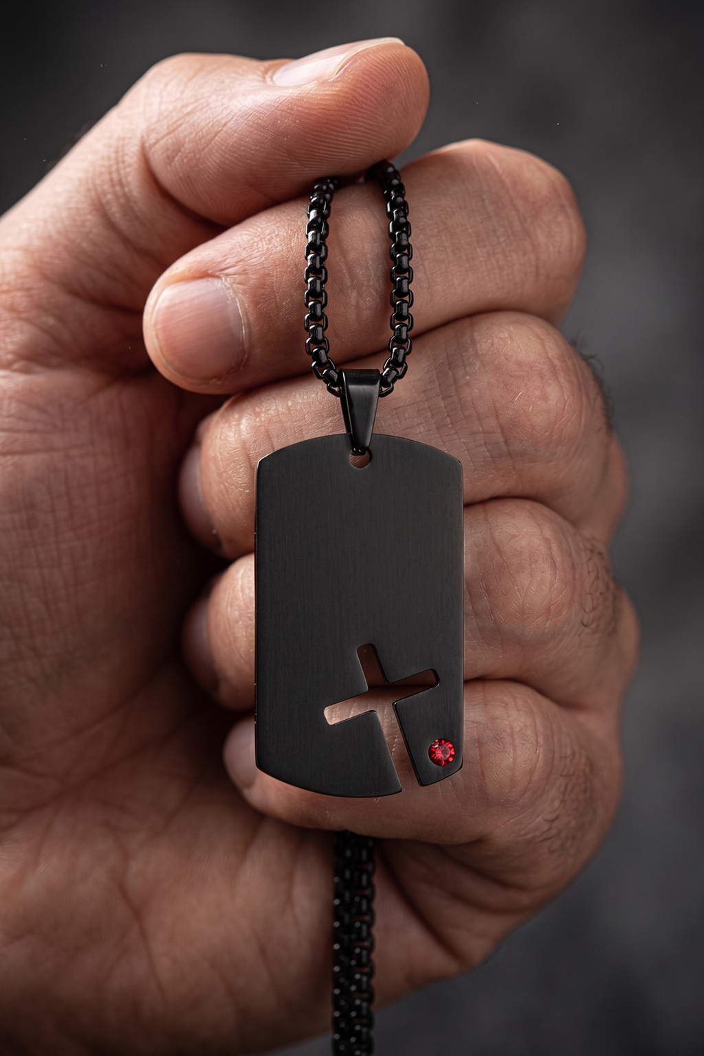 Collier Pendentif Croix Homme - Boutique Chretienne