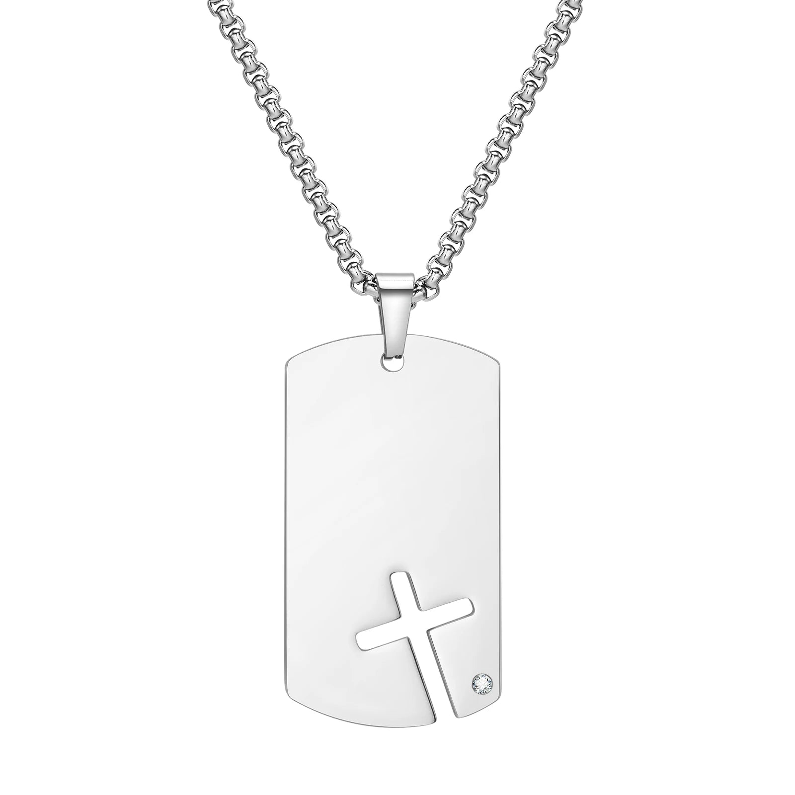 Collier Pendentif Croix Homme - Boutique Chretienne