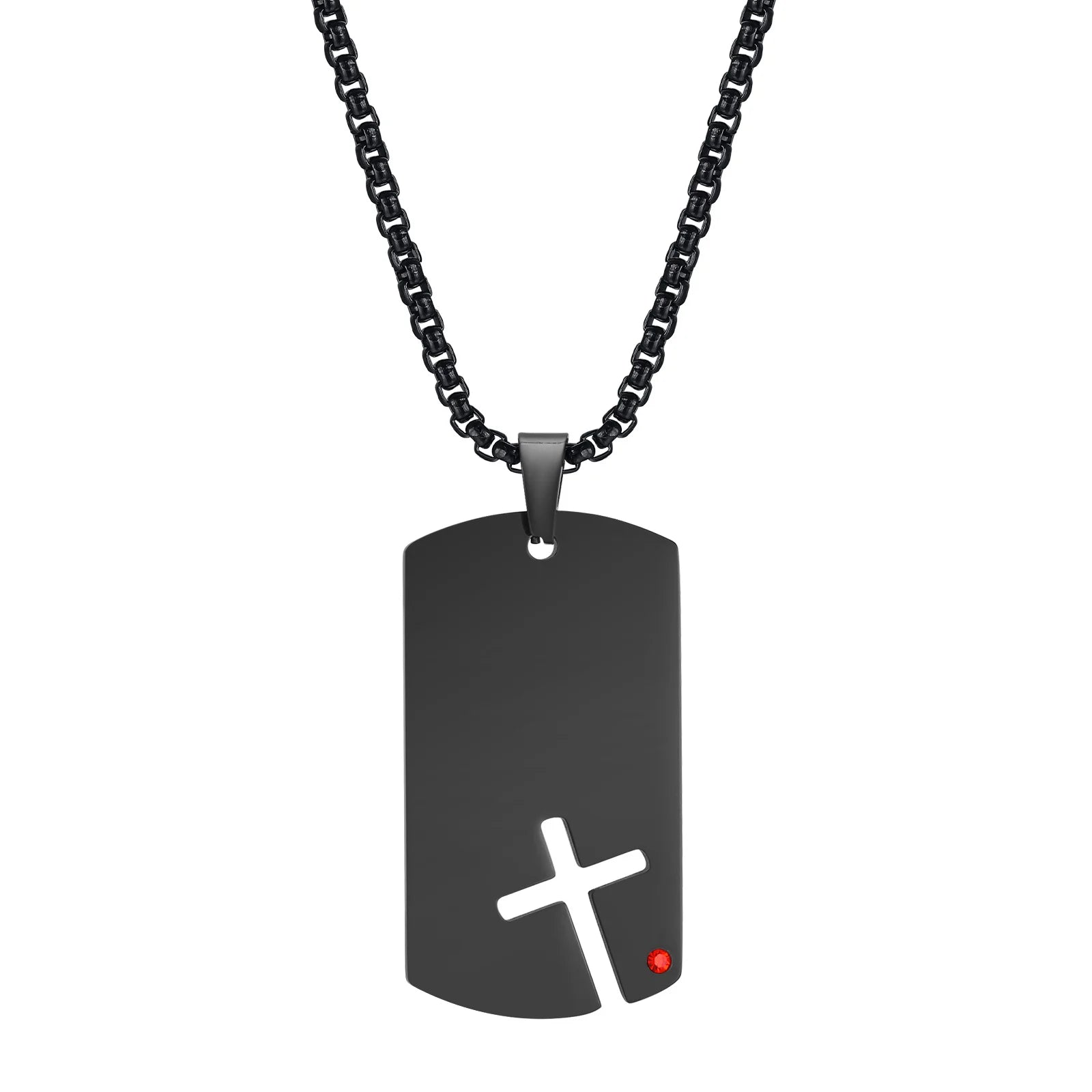 Collier Pendentif Croix Homme - Boutique Chretienne