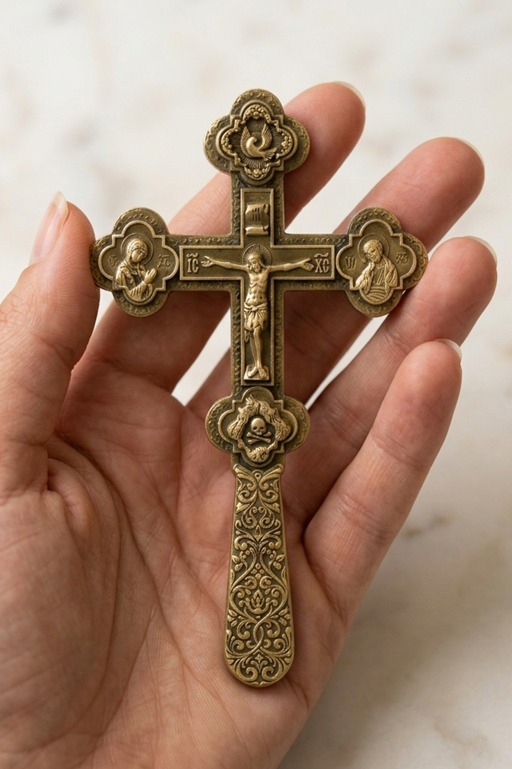 Croix Bronze - Boutique Chretienne