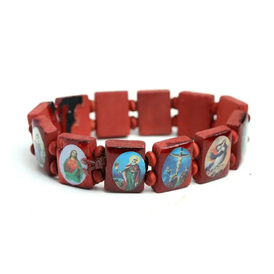 Bracelet avec les saints-Boutique Chrétienne