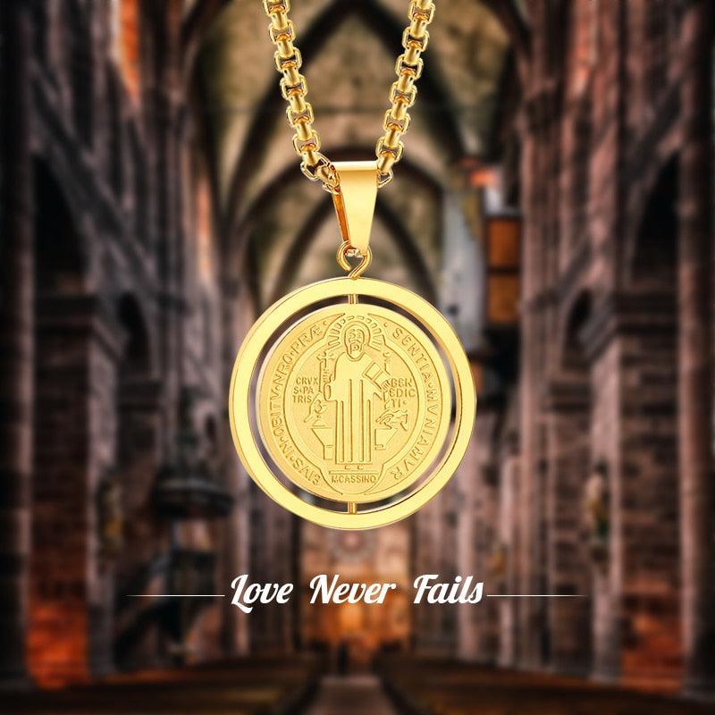 Collier Saint-Benoît-Boutique Chrétienne