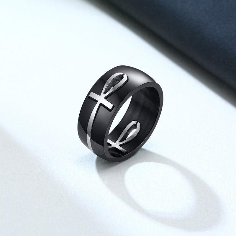 Bague Croix Égyptienne Ankh-Boutique Chrétienne