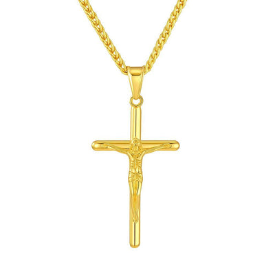 Collier Pendentif Crucifix-Boutique Chrétienne