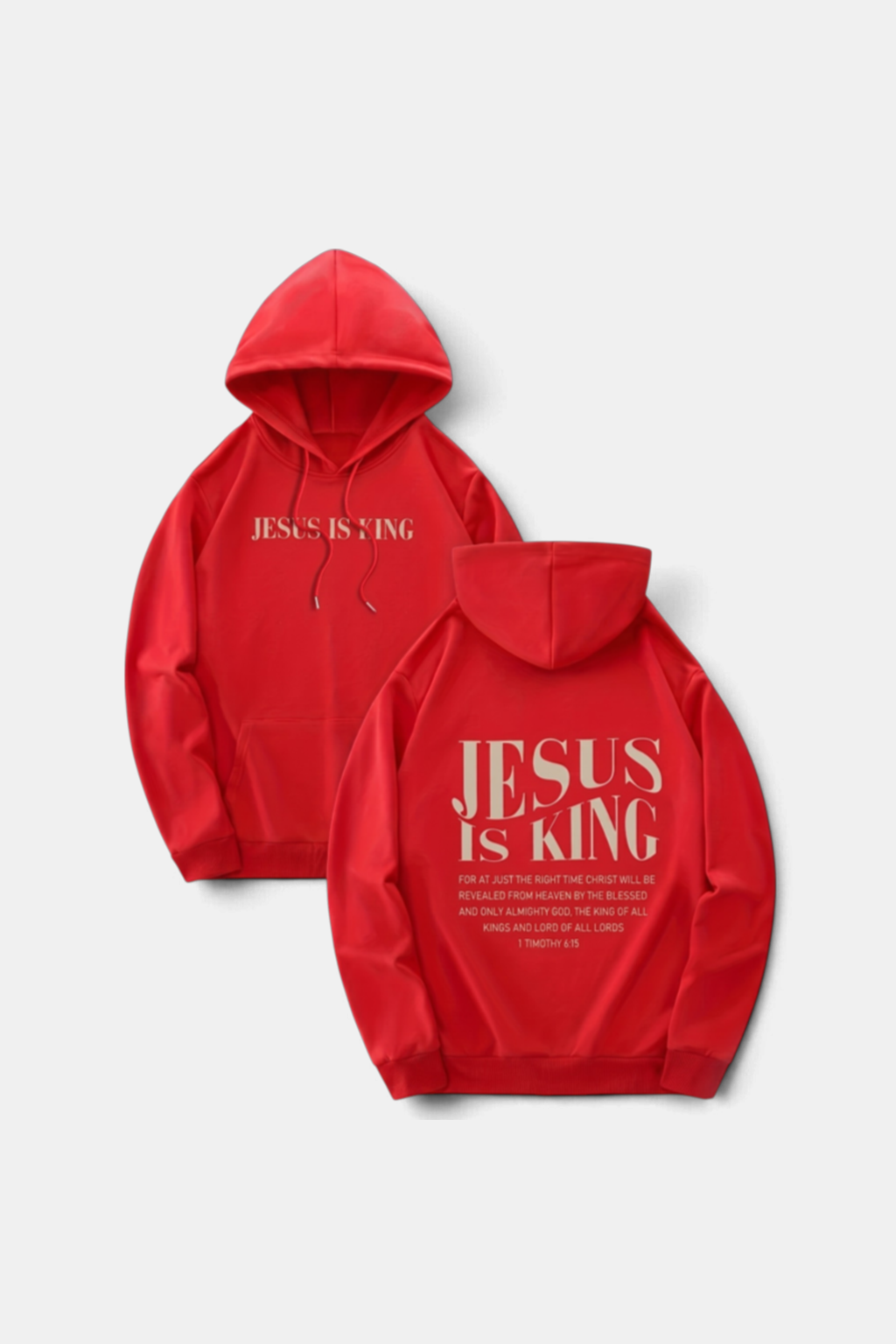 Jesus Is King Pull - Boutique Chretienne