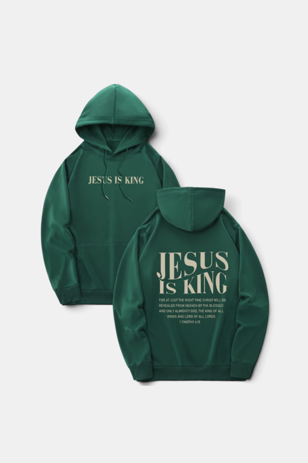 Jesus Is King Pull - Boutique Chretienne