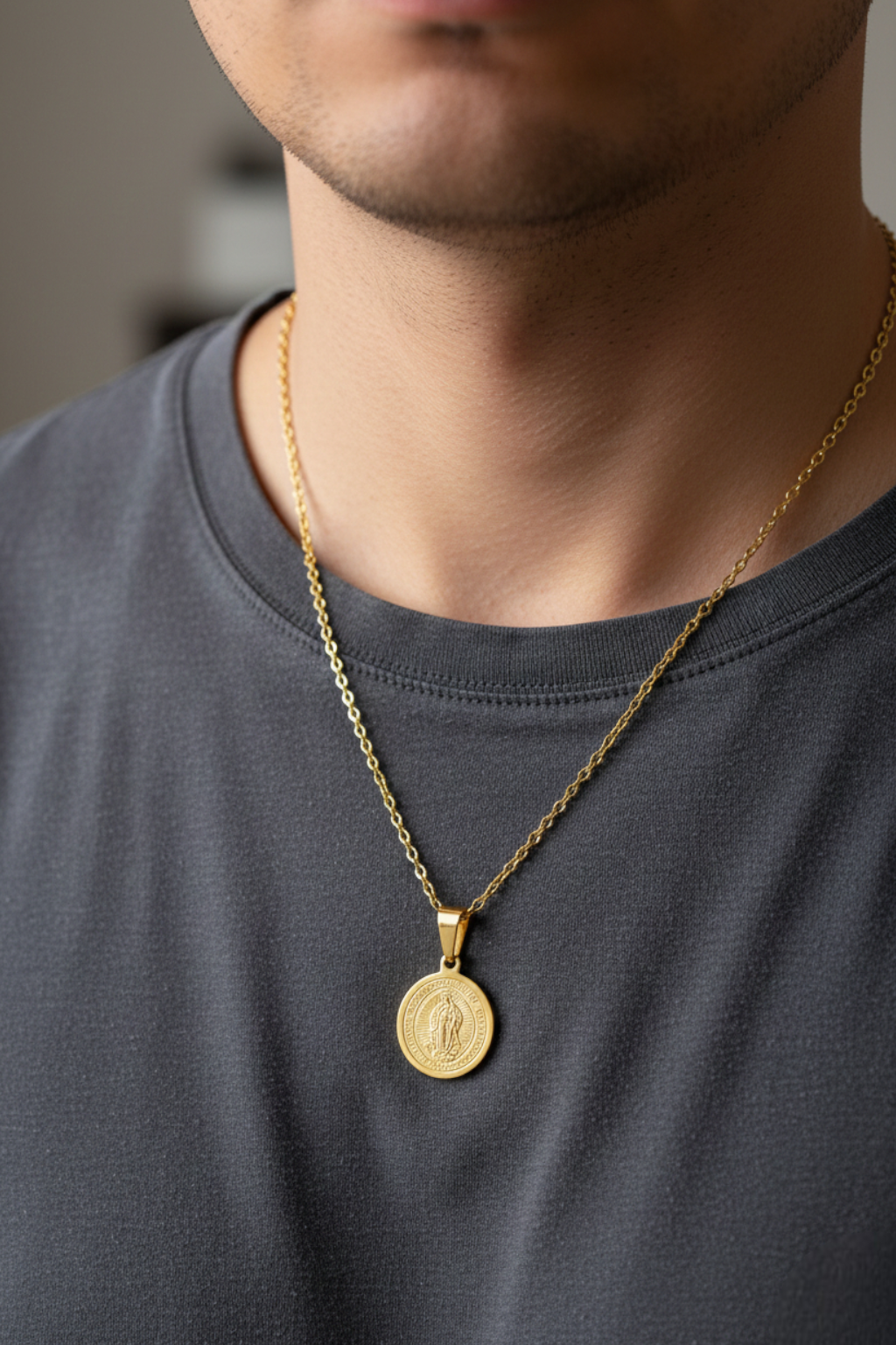 Médaille Miraculeuse Vierge Marie Or