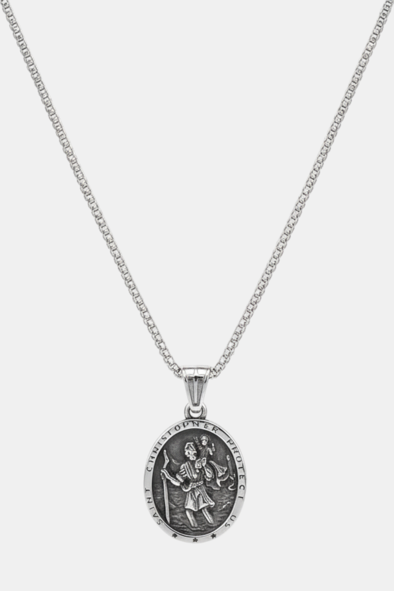 Medalla Ovalada de San Cristóbal 60cm