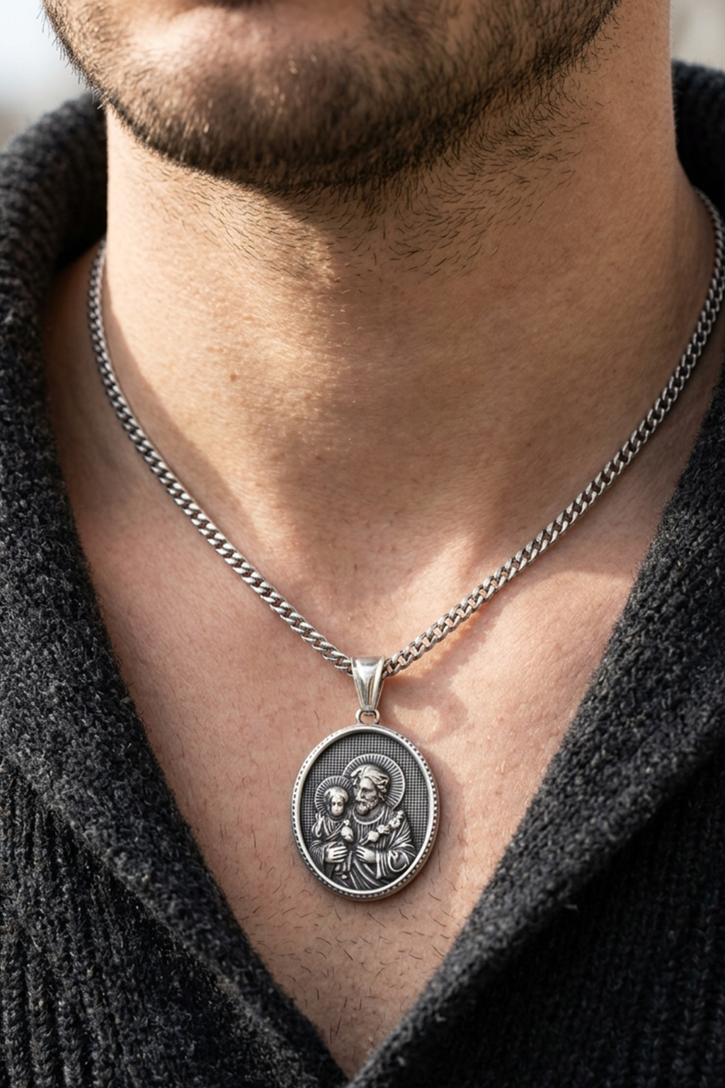 Medaille ST Joseph - Boutique Chretienne