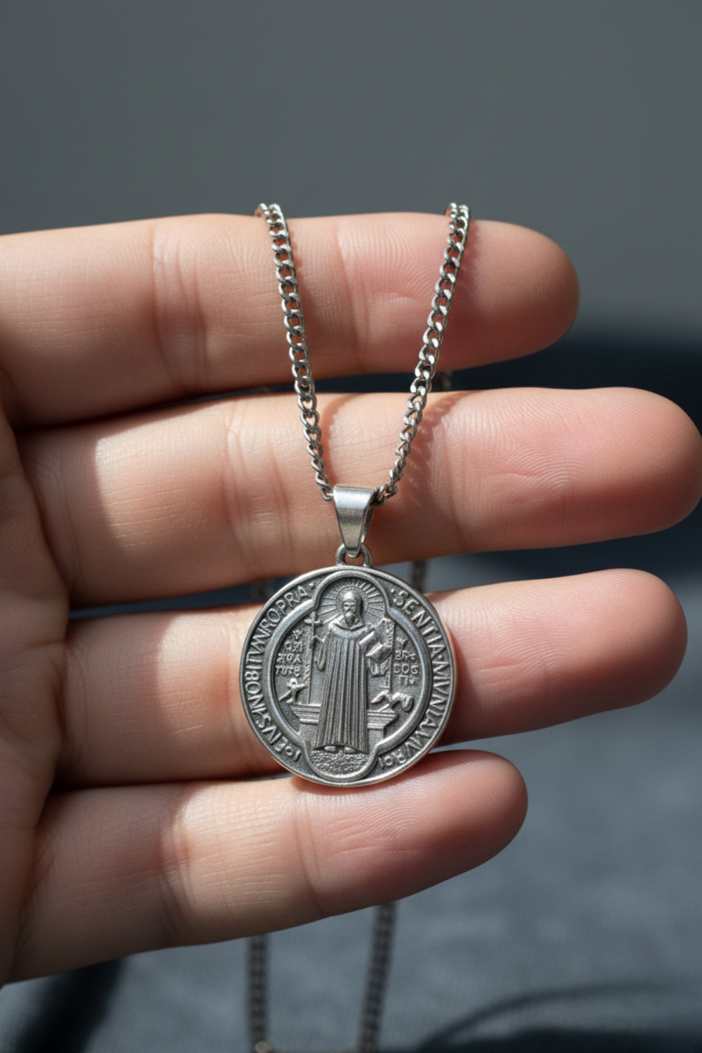 St. Benedict medallion