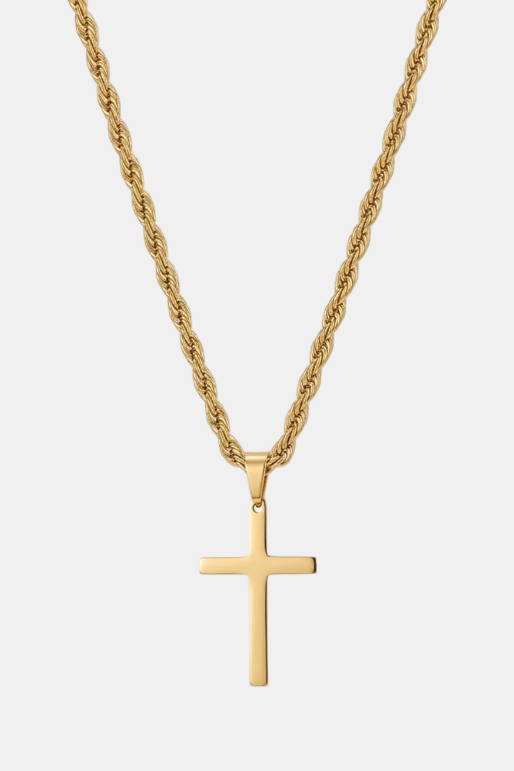 Pendentif Croix Fine - Boutique Chretienne