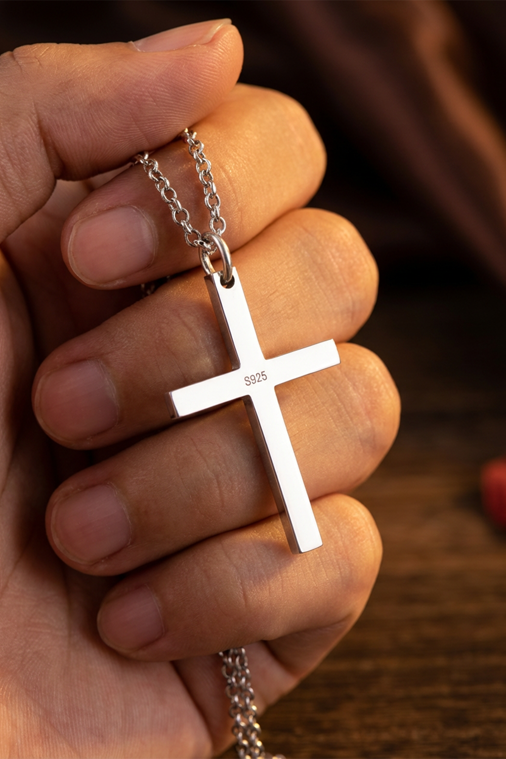 Pendentif Croix  Croix Argent 925