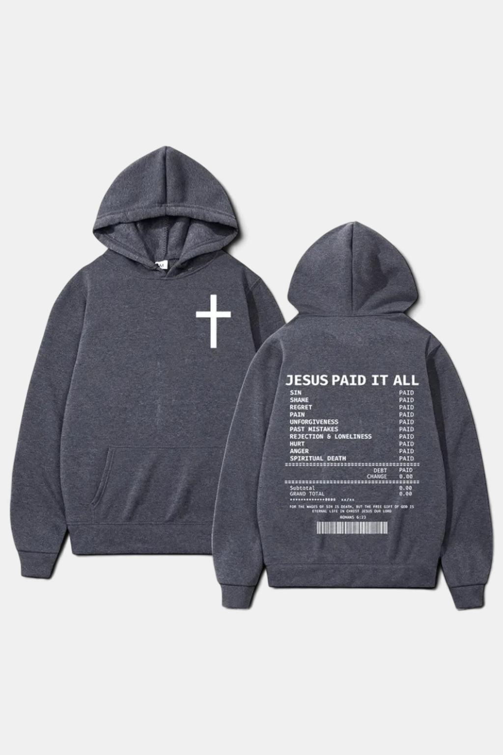 Pull Unisexes Christian Jesus Paid - Boutique Chretienne