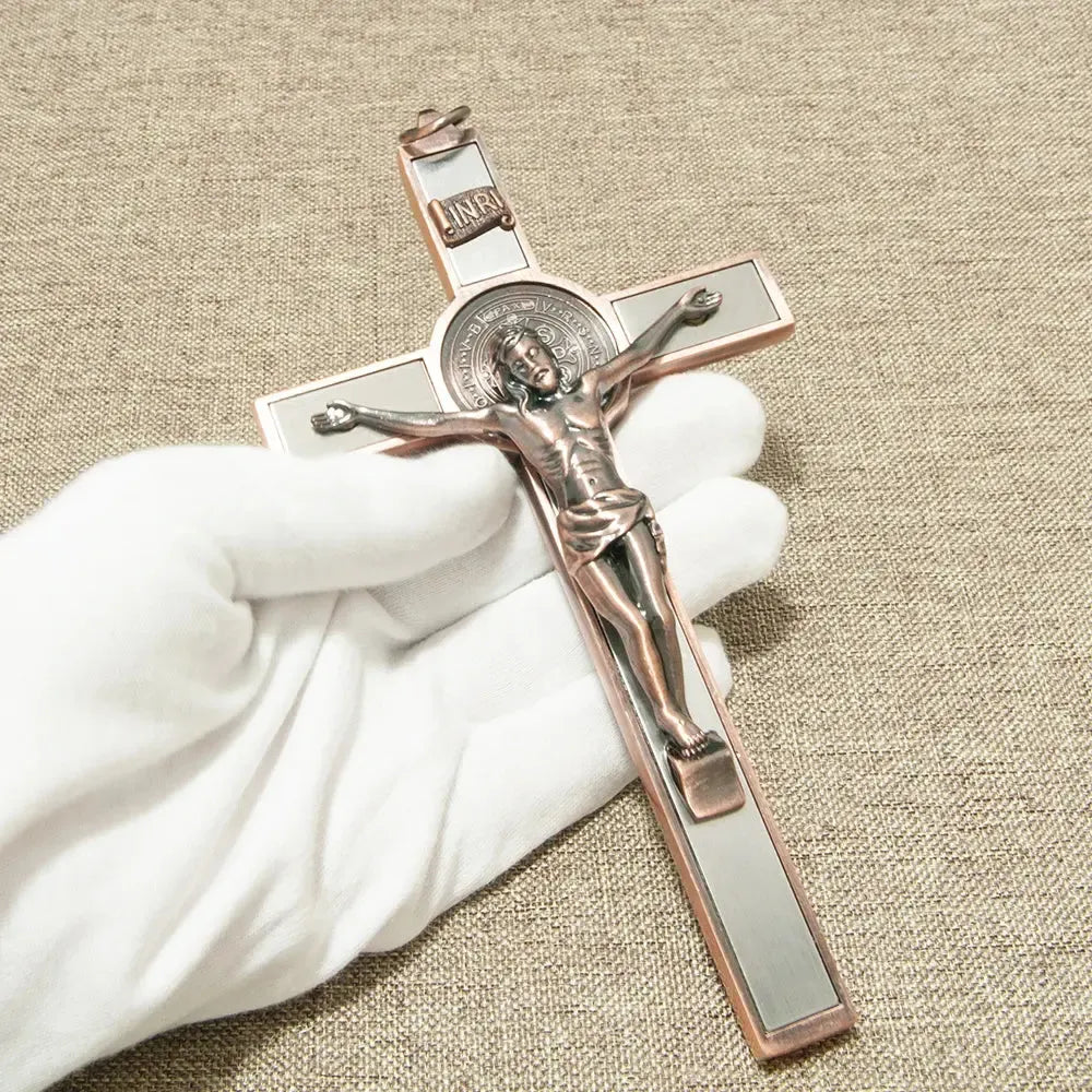 crucifix argent-Boutique Chrétienne