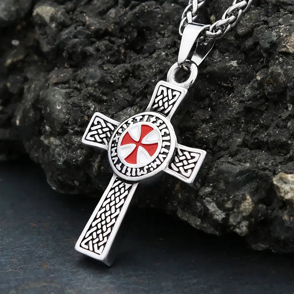 Pendentif croix des templiers-Boutique Chrétienne