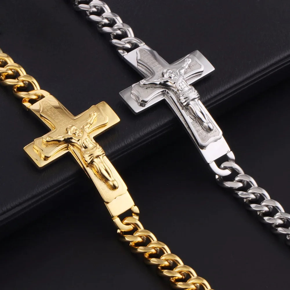 Bracelet Croix Chrétienne Homme - Boutique Chretienne