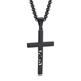 Collier Homme avec Pendentif Croix