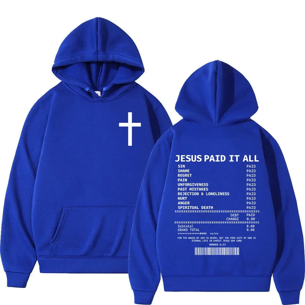 Pull Unisexes Christian Jesus Paid - Boutique Chretienne